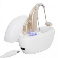 1 Pair Of Digital Hearing Aid Severe Loss Rechargeable Invisible Bte Ear Aids Us