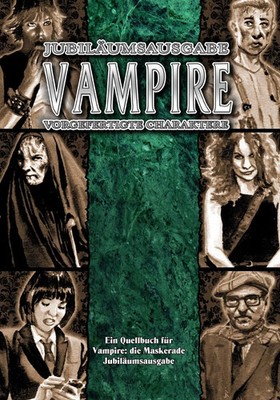 Vampire: Die Maskerade Vorgefertigte Charaktere (V20) | Matthew Dawkins | Buch
