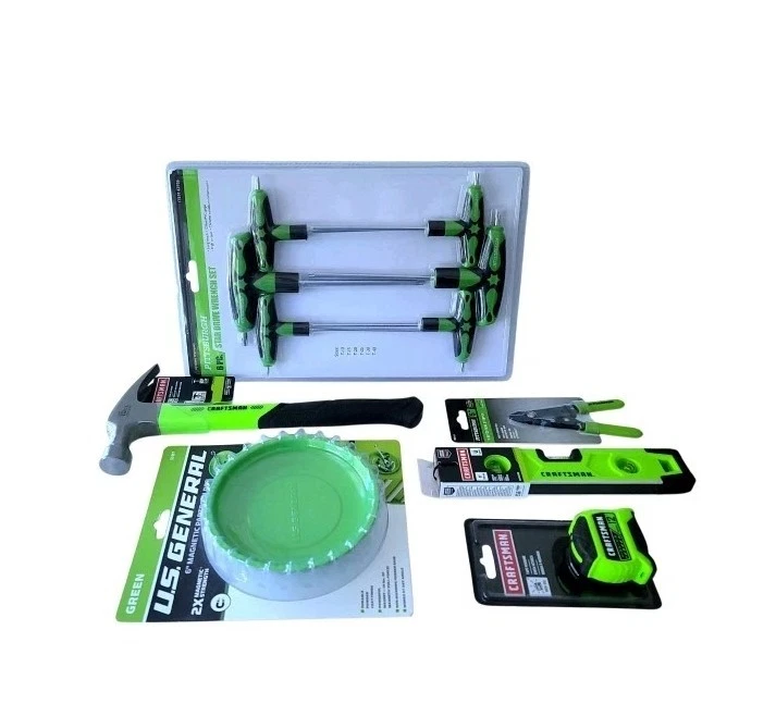 Combo hand tools green. 6 Units - Image 3 of 4