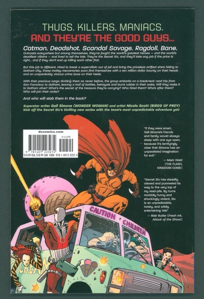 Secret Six: Unhinged (DC Comics 2009) novela gráfica TPB Foto 2 de 2