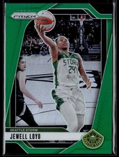 2024 Panini Prizm WNBA #49 Jewell Loyd Green Prizms