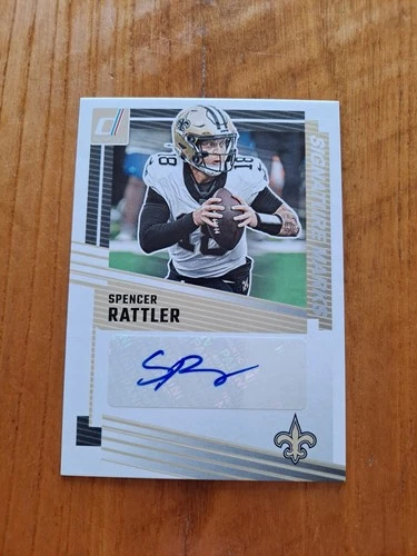 2025 Panini Spencer Rattler Rookie Phenom Jersey Autographs (Raw)
