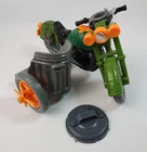Vintage 1989 Playmates TMNT Turtlecycle / Sewer Cycle w/ Sidecar - Complete