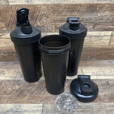 20Oz Shaker Cup, Whisk Ball BPA Free Leak Proof Blender Bottle- Lot of 3