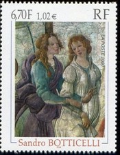 France Yvert No 3301 ** Botticelli Painting 2000