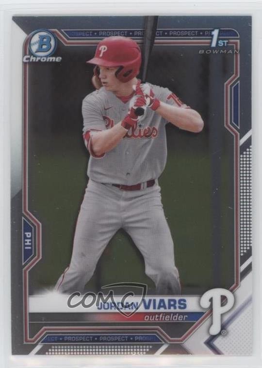 2021 Bowman Draft Chrome Jordan Viars #BDC-132 6u5
