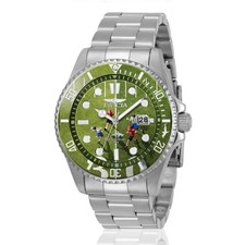 Invicta Pro Diver Visions From Above 51061 Men's 43mm Football Dial Watch NEW