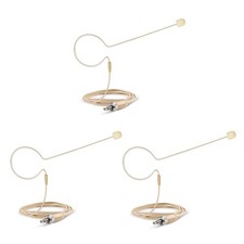 3 PCS Single Ear Headset Microphone For Sennheiser Wireless Bodypack System