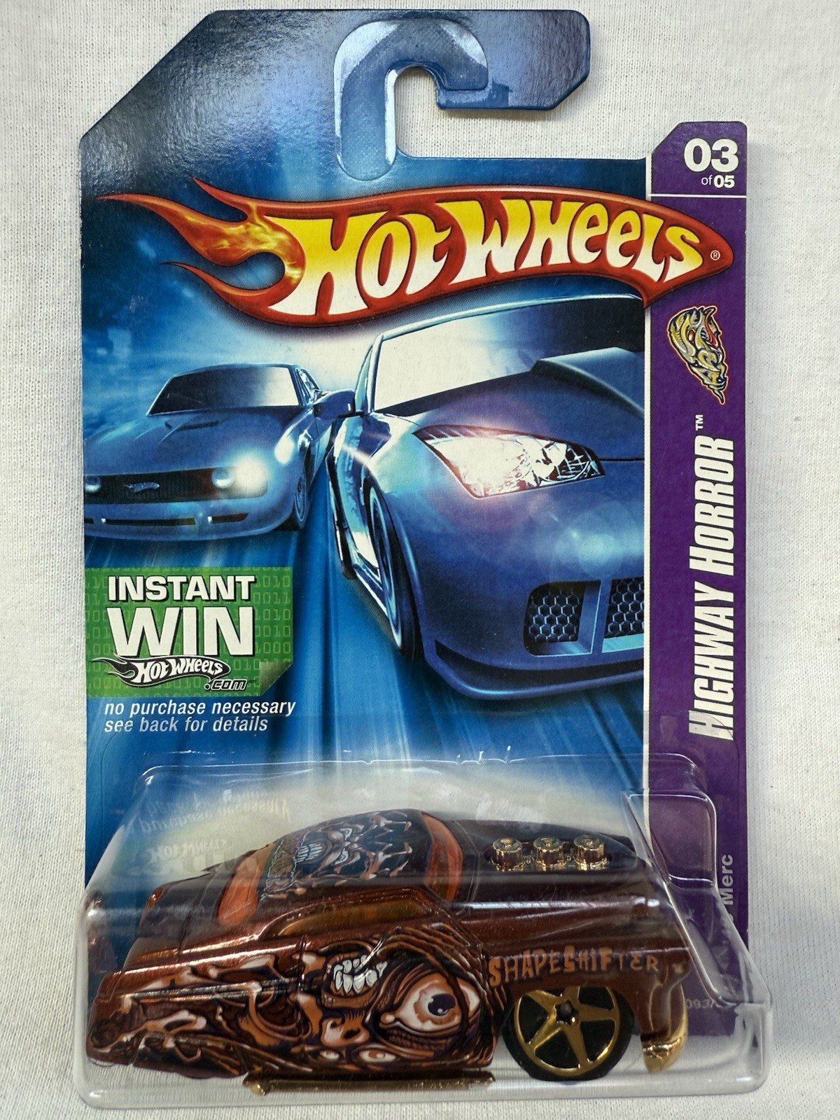 HOT WHEELS 2006 HIGHWAY HORROR SERIES HARDNOZE 1949 MERC