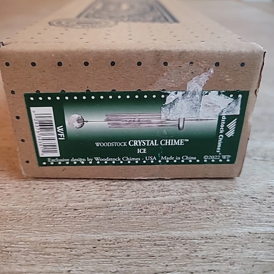 Carillón de cristal Woodstock Ice WFI NUEVO EN CAJA Foto 4 de 4