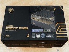 MSI MEG Ai1600T PCIE5, 80+ TITANIUM Full Modu...