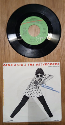 JANE AIR & THE BELVEDERES - BREAKING DOWN THE WALLS OF HEARTACHE - 7'' - VG+++ -