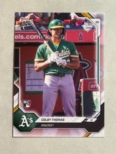 2026 Topps Now Road to Opening Day Colby Thomas Rookie RC #OD-125 Athletics