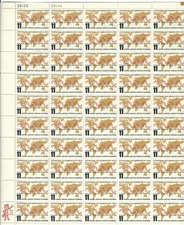 Scott #1274...11 Cent....International Telecom ...Sheet of 50