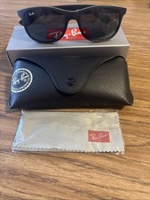 Ray-Ban Andy Matte Black w/ Dark Green Lens RB4202 606971 55
