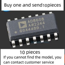 Set 10 pezzi AD8608ARZ-REEL7 SOIC-14 amplificatore 80mA 10MHz