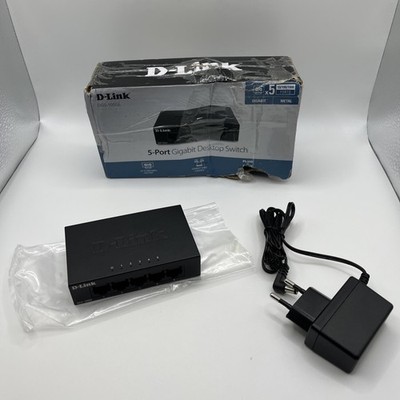 D-LINK DGS-105GL/E Gigabit Desktop Switch 5 Port