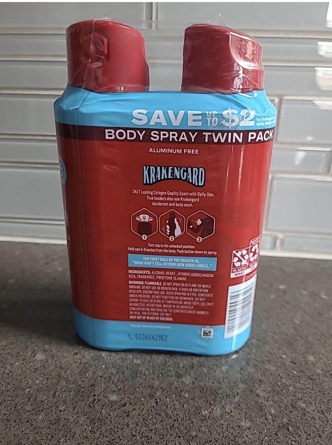 For Men 24/7 Odor Protection 2 Pk