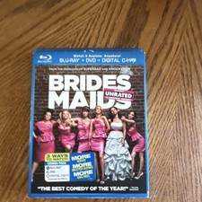 Universal Bridesmaids Blu-ray+DVD+Digital Copy Unrated R 2011 Wiig Feig