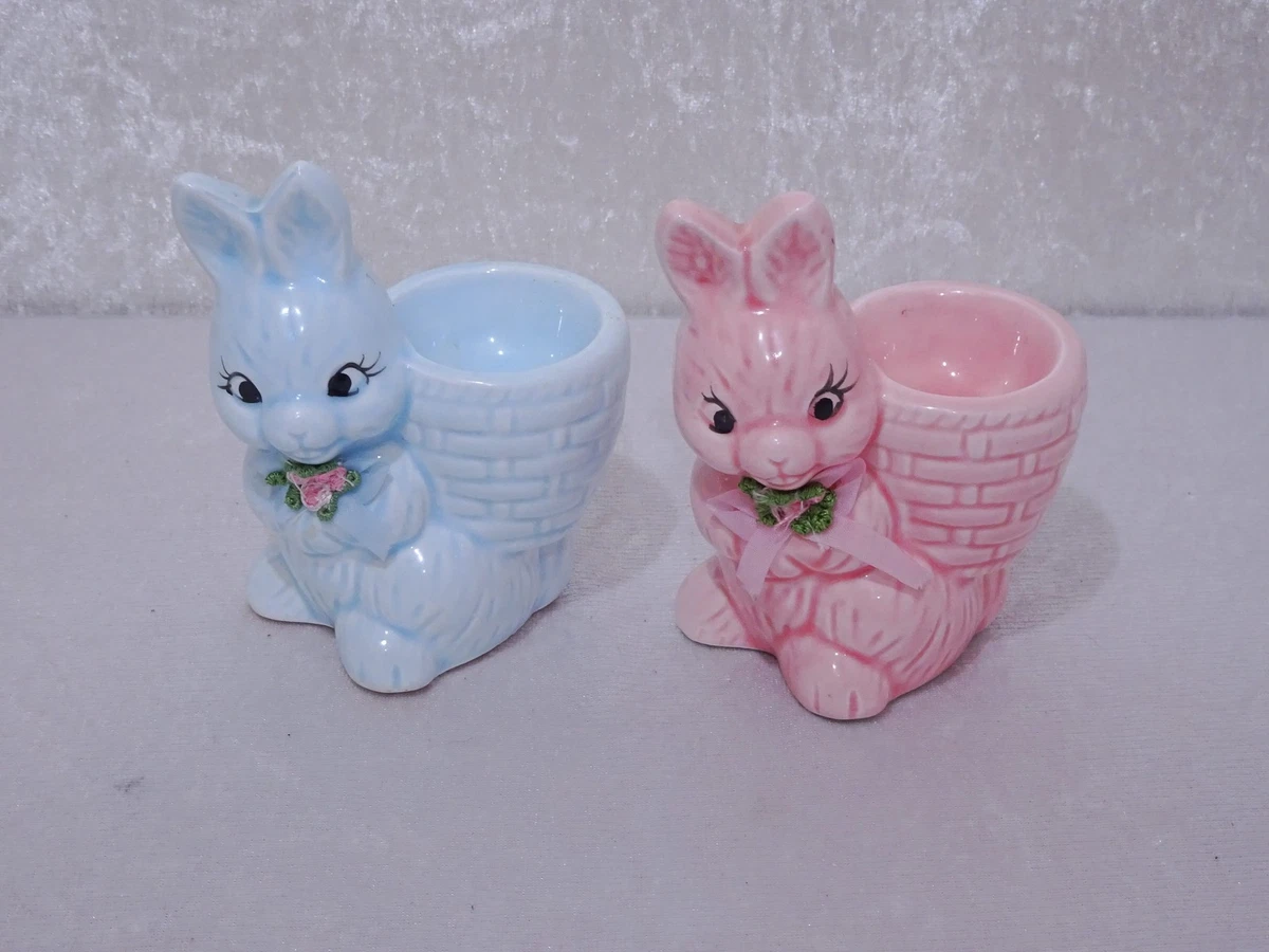 GSHLLO Set Di 2 Portauova In Ceramica Bianca – Per Uova Sode E Alla Coque – Stabili E Dal Design Minimal - 2