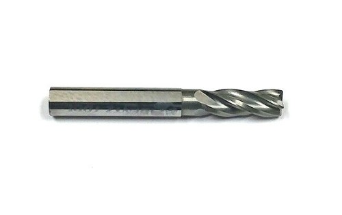 7.72mm (.304") 4 Flute Carbide CC End Mill Radius .020" MF401117511