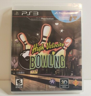 High Velocity Bowling PS3 (Sony PlayStation 3) Tested, Clean