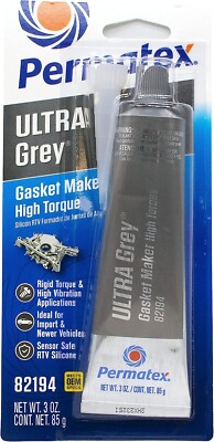 Permatex 82194 Ultra Grey Rigid High Torque Gasket Maker 3 oz
