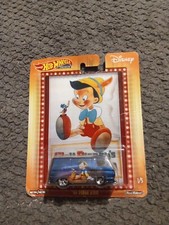 HOT WHEELS PREMIUM• DISNEY'S PINOCCHIO• 66' DODGE A100• COLLECTIBLE 2019 BNIB!!