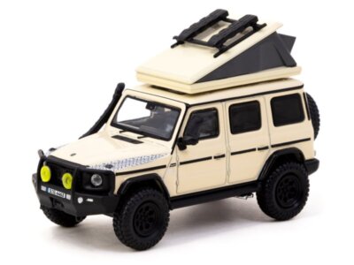 MB Mercedes Benz AMG G63 - Camping  - beige / white - TARMAC 1:64