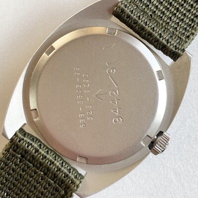 MWC Military 6BB-6645-99 523-8290 9442/91 Black dial Vintage MWC Military 6BB-6645-99 523-8290 9442/91 Black dial Vintage