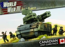 Team Yankee WW309C Canadian Unit Card Pack (34 Cards)