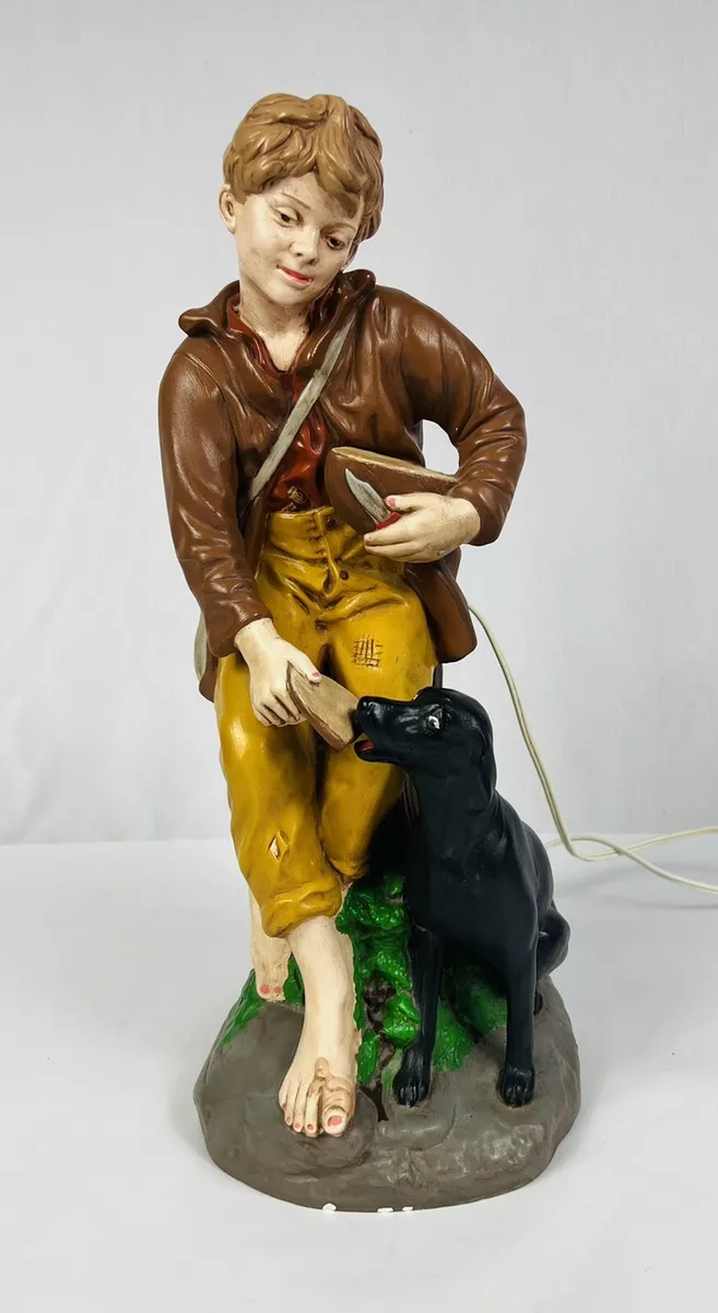 Ceramic dog lamp deals