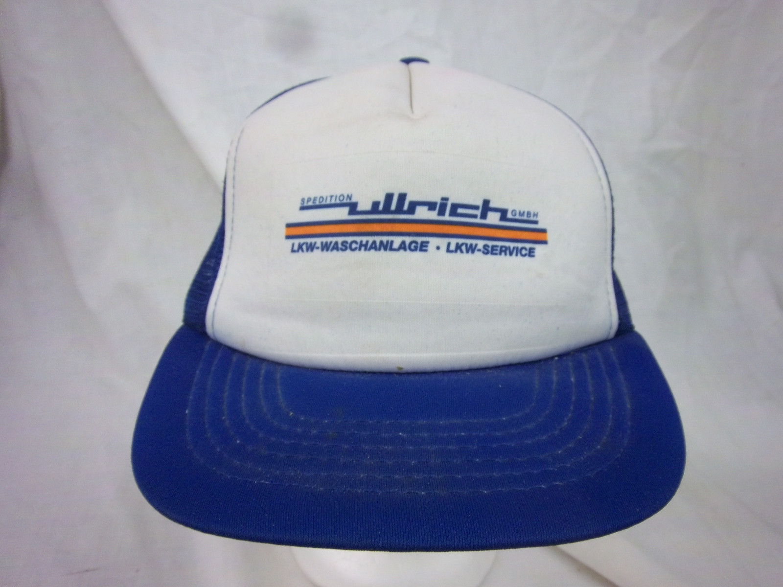 trucker hat baseball cap LKW WASCHANLAGE reto snapback cool mesh 1980 punk rare