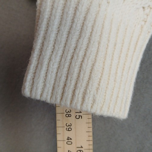 Universal Thread Women's Crewneck Cable Knit Wool Blend Sweater Size L Cream NWT - Picture 6 of 12