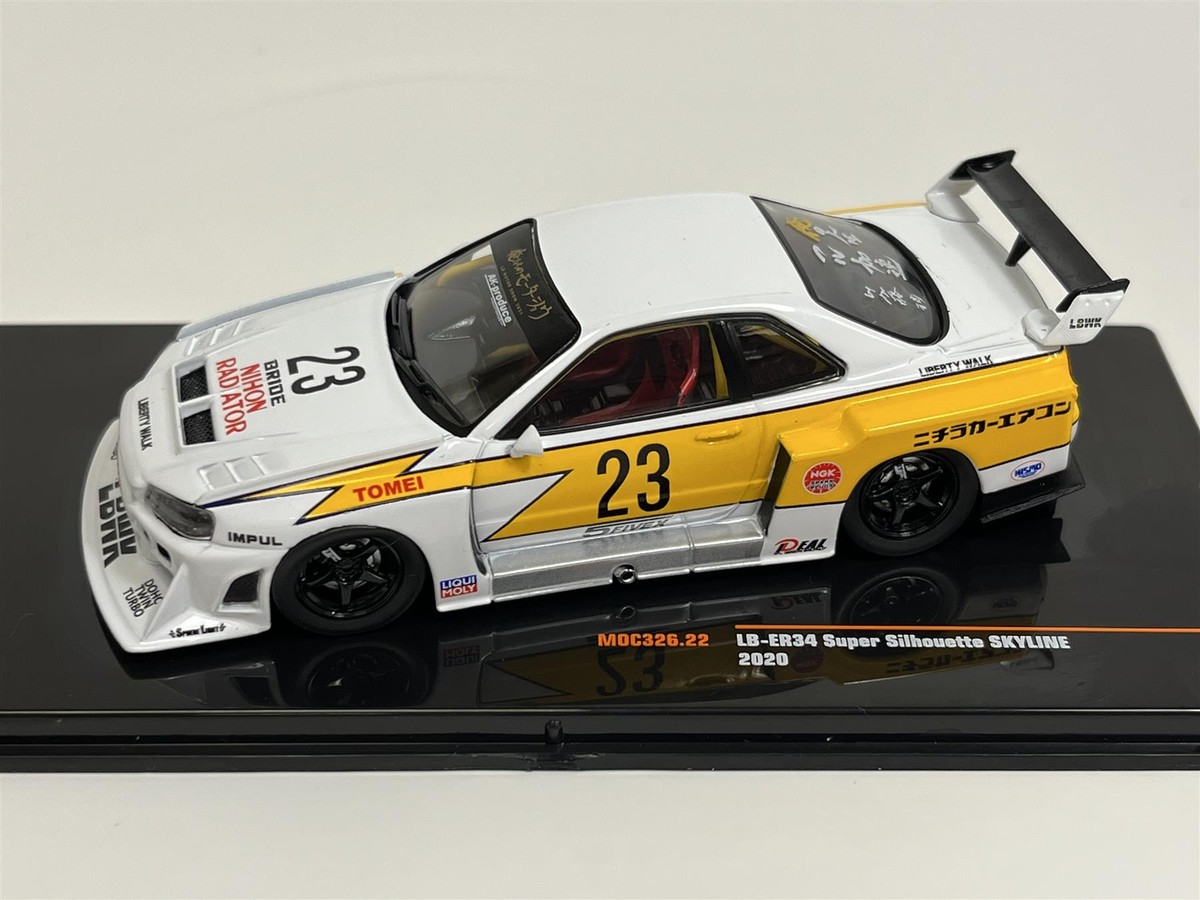 NISSAN LB ER34 #23 Super Silhouette Skyline 2020 IXO MOC326 1 43