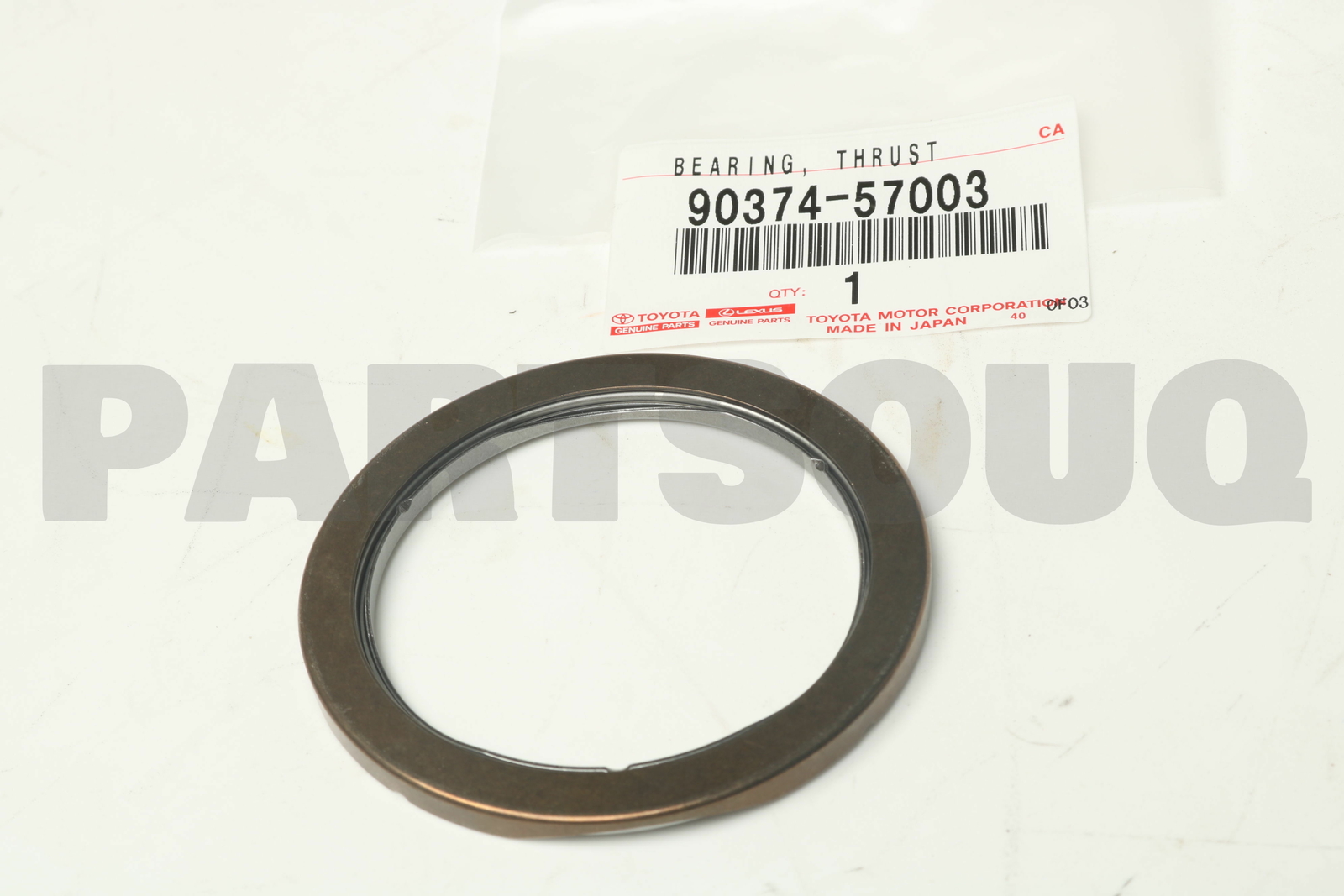 9037457003 Genuine Toyota BEARING, THRUST NEEDLE ROLLER 90374 