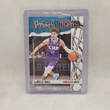 2021-22 Panini NBAHOOPS Basketball LaMelo Ball base PRIME TWINE card # 13