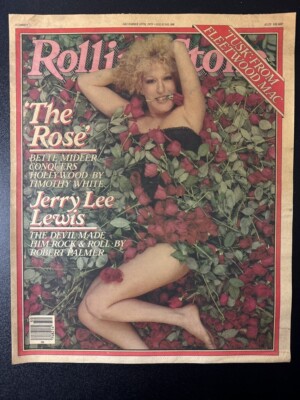 BETTE MIDLER 1979 14X10''' USA ROLLING STONE COVER PAGE L429