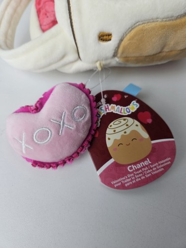 Squismallows Chanel Valentines Day Pail Plush *TUSH TAG DISCOLORED/MARKED* - Picture 3 of 8