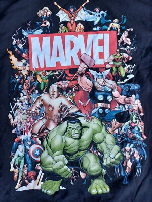 90s X-MEN MARVEL TシャツXL