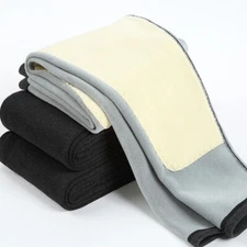 Men Fleece Lined Long Johns Pants Leggings Thciken Warm Bottoms Underwear Winter