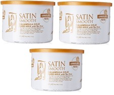 Satin Smooth Calendula Gold Hard Wax 14 oz. - Pack of 3