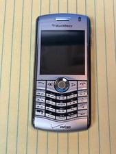 BlackBerry Pearl 8130 Verizon Wireless Silver Cellphone No Battery.    0524N