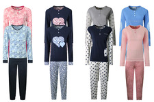 Pigiama Donna lungo invernale in Caldo Cotone Coconuda