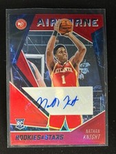 2020-21 Panini Airborne Auto Red Prizm #AIR-NKN Nathan Knight (RC)