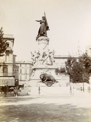 Frankreich Avignon Hundertjahrfeier Monument Centenary Zimmermann Foto Jusniaux 1895
