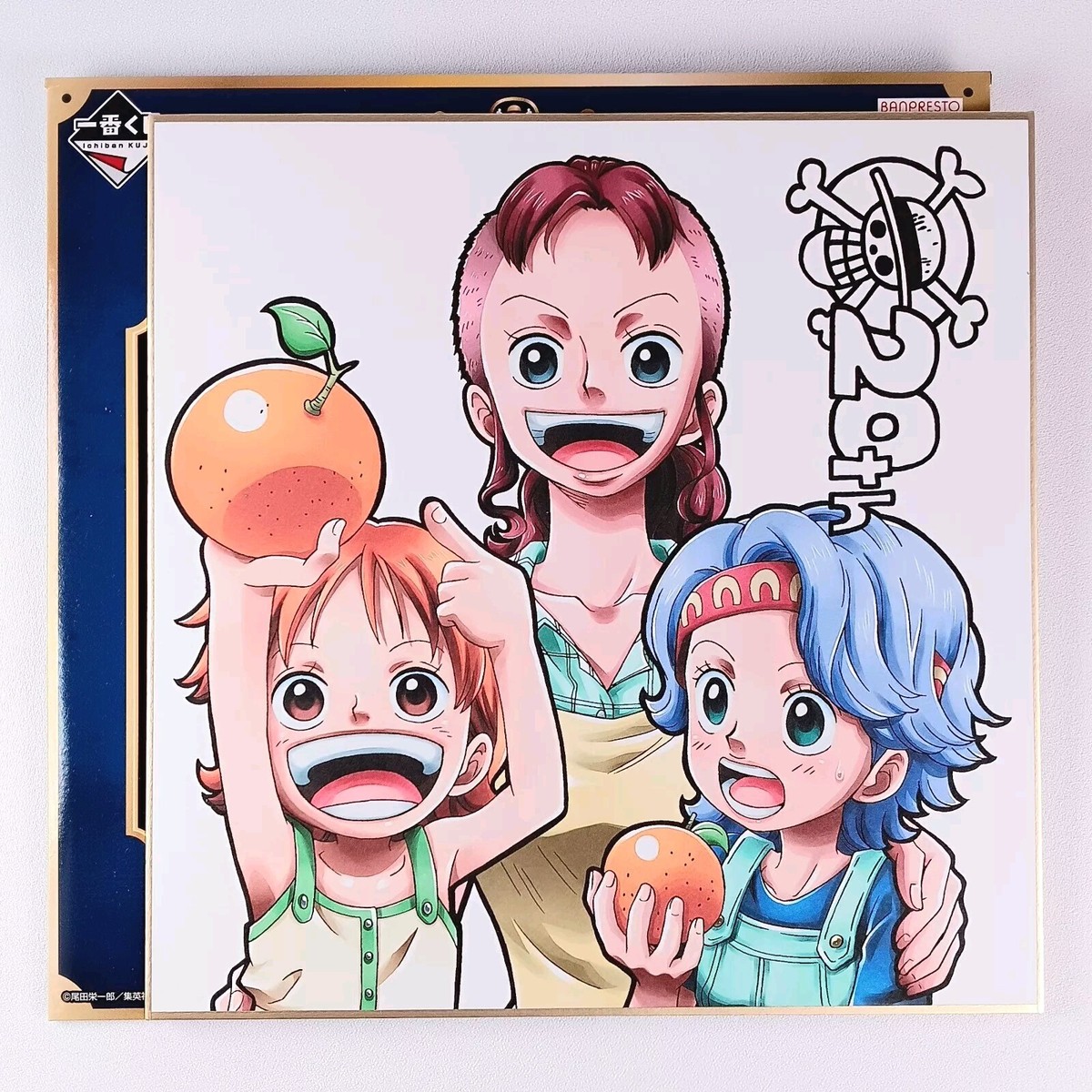 Nami Nojiko Bell-mère One Piece 20th Shikishi Art Board Includes
