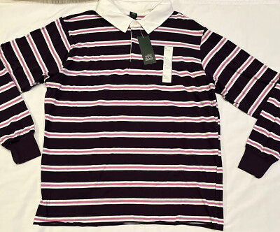 Wild Fable Womens Junior s Striped Pullover Top with cutoff hem NWT size Medium 