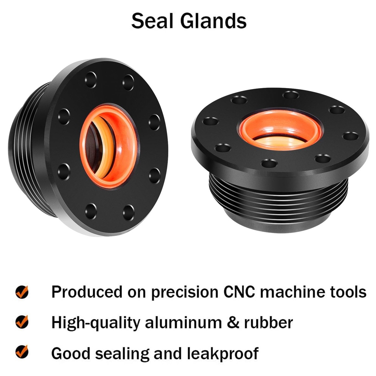 Fit for Seastar Front Mount Hydraulic Steering Cylinder Seal Kit