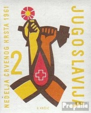 Yougoslavie Z26B (édition complète) neuf 1961 Zwangszuschlagsmarke